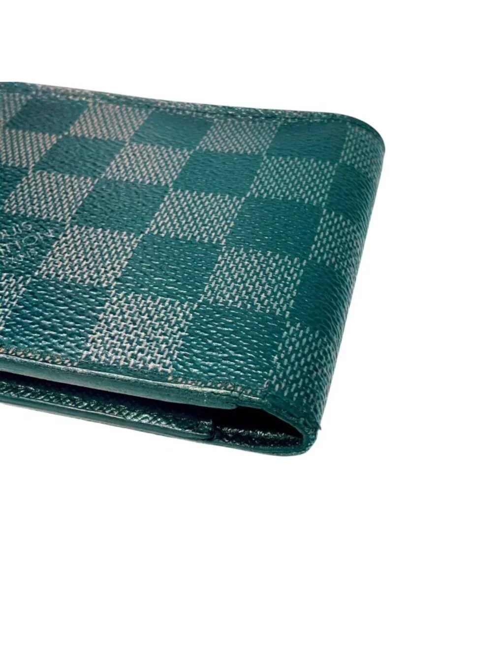 Louis Vuitton Portefeuille Multiple Damier Graphite Billfold Canvas Wallet